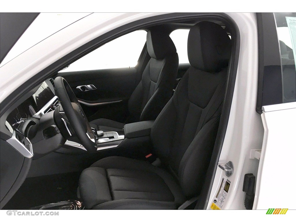 2021 3 Series 330i Sedan - Alpine White / Black photo #9