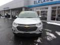 2020 Silver Ice Metallic Chevrolet Traverse LT AWD  photo #3