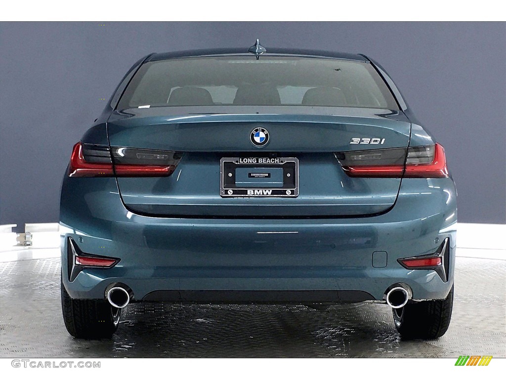 2021 3 Series 330i Sedan - Blue Ridge Mountain Metallic / Black photo #4