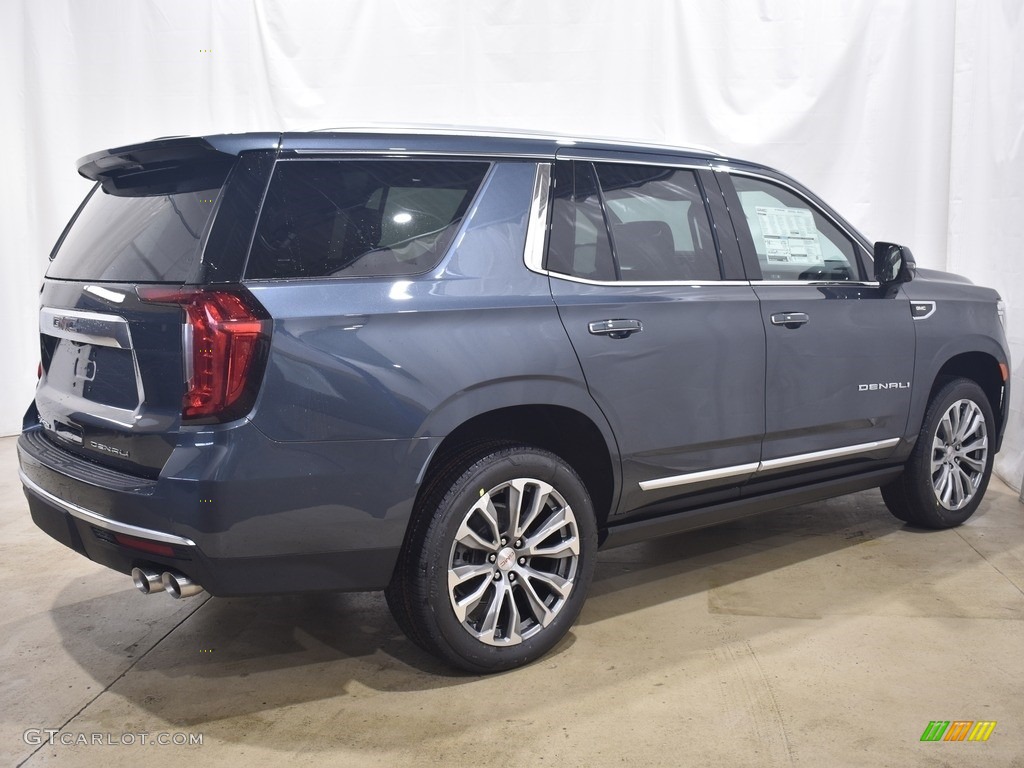 2021 Yukon Denali 4WD - Dark Sky Metallic / Dark Walnut/­Very Dark Ash Gray photo #2