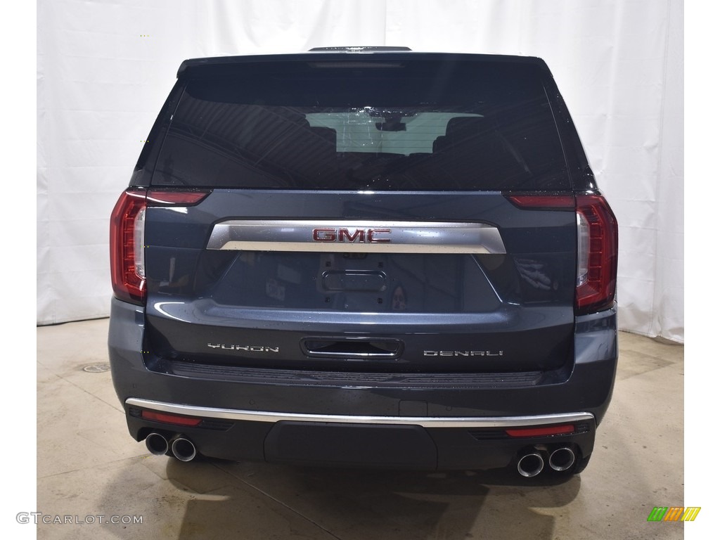 2021 Yukon Denali 4WD - Dark Sky Metallic / Dark Walnut/­Very Dark Ash Gray photo #3