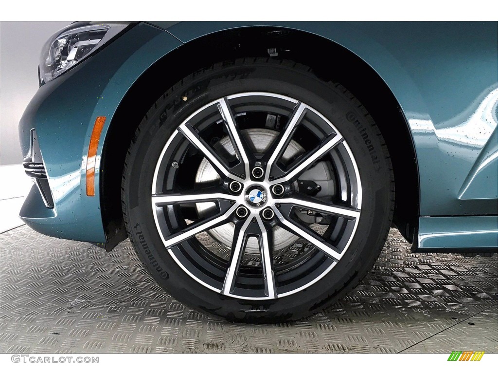 2021 3 Series 330i Sedan - Blue Ridge Mountain Metallic / Black photo #12
