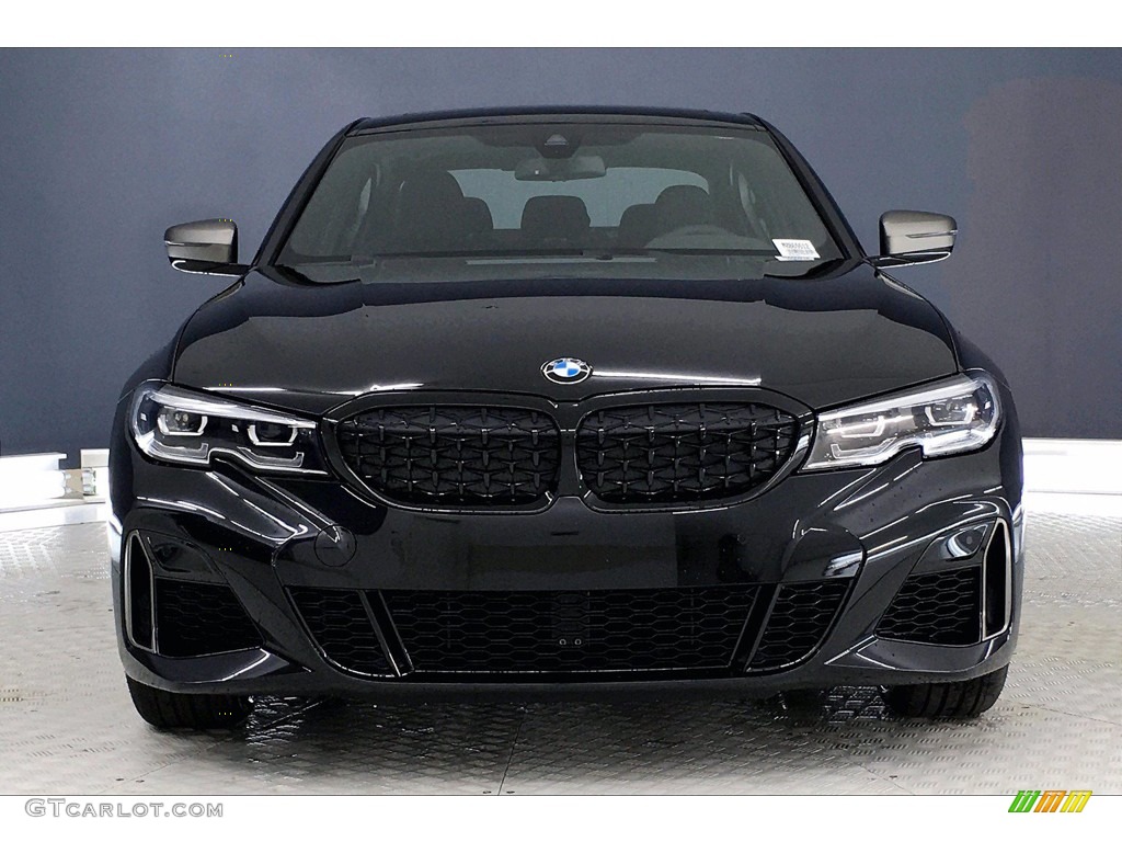 2021 3 Series M340i Sedan - Black Sapphire Metallic / Black photo #2