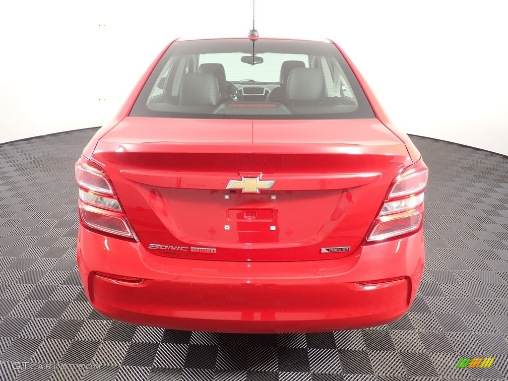 2017 Sonic Premier Sedan - Red Hot / Jet Black/Dark Titanium photo #10