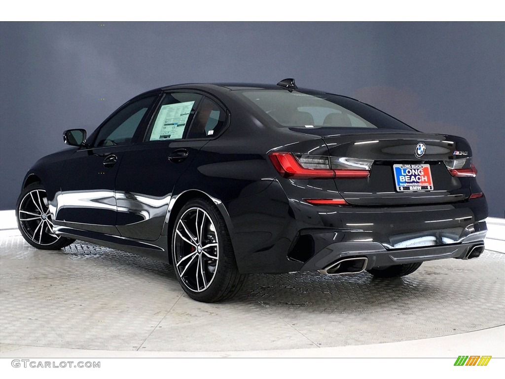 2021 3 Series M340i Sedan - Black Sapphire Metallic / Black photo #3