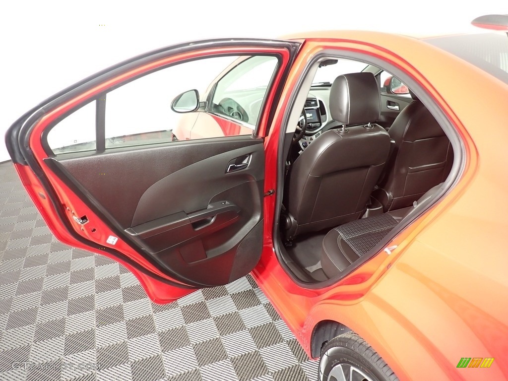 2017 Sonic Premier Sedan - Red Hot / Jet Black/Dark Titanium photo #18