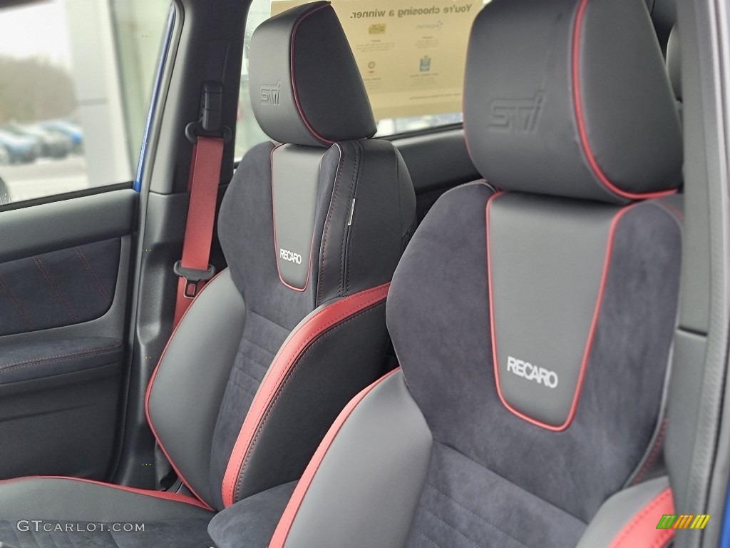 2020 Subaru WRX STI Limited Front Seat Photo #140574157