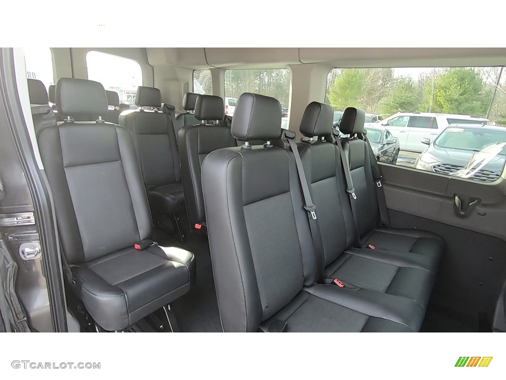 Dark Palazzo Grey Interior 2020 Ford Transit Passenger Wagon XL 350 HR Extended Photo #140574309