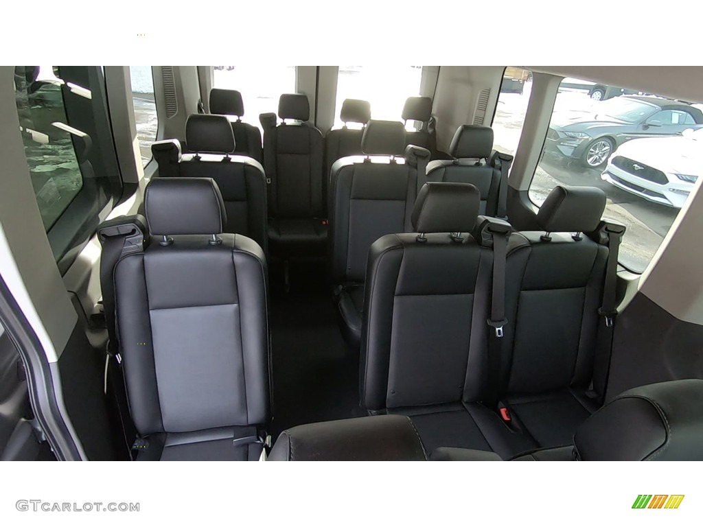 Dark Palazzo Grey Interior 2020 Ford Transit Passenger Wagon XL 350 HR Extended Photo #140574333