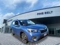 2021 Horizon Blue Pearl Subaru Forester 2.5i Limited  photo #1