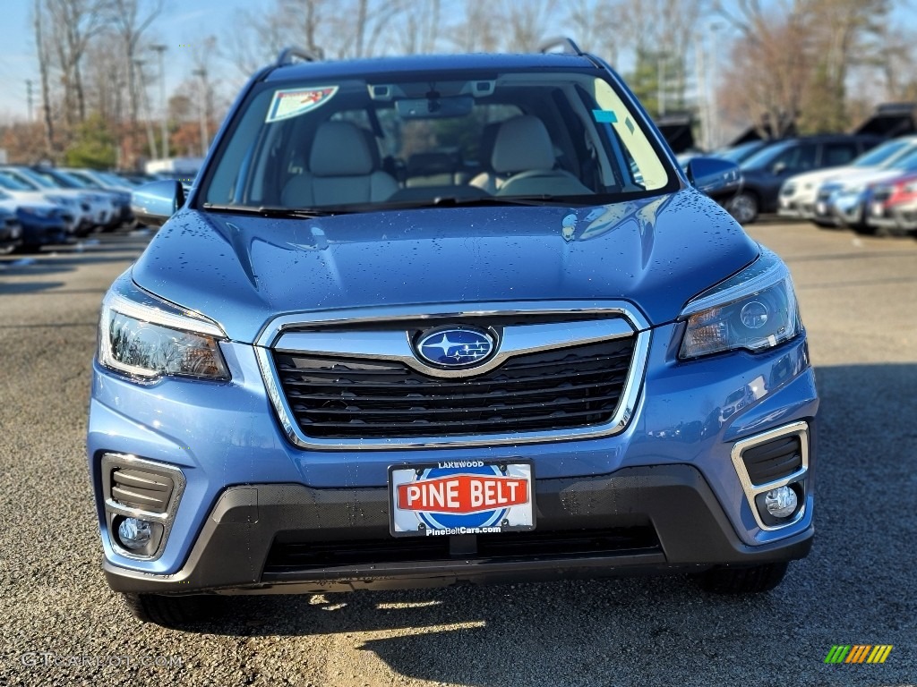 2021 Forester 2.5i Limited - Horizon Blue Pearl / Black photo #2