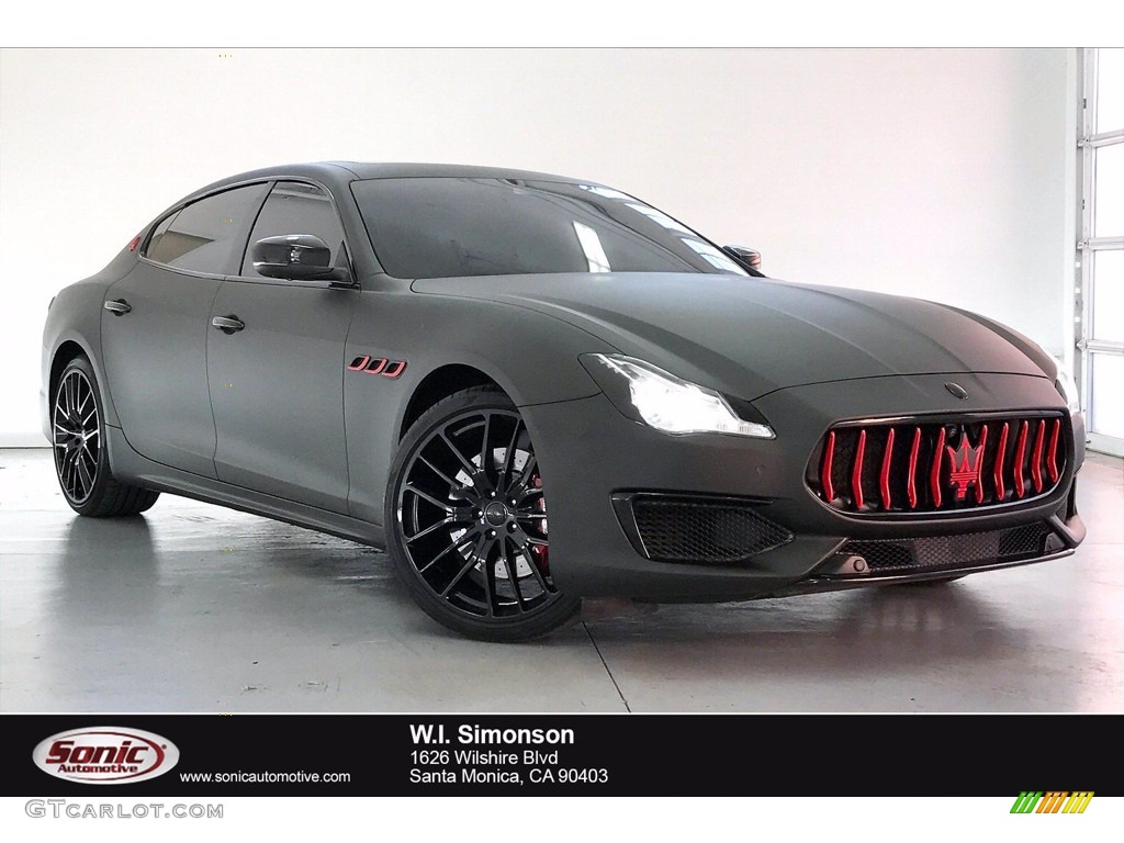 2017 Quattroporte S GrandSport - Nero (Black) / Rosso photo #1