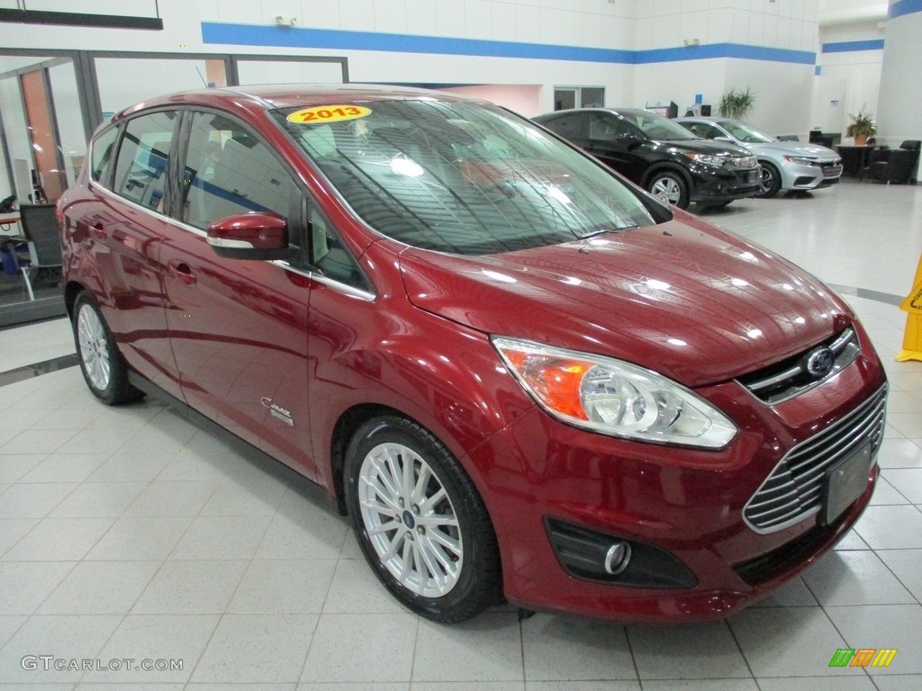 2013 C-Max Energi - Ruby Red / Medium Light Stone photo #3