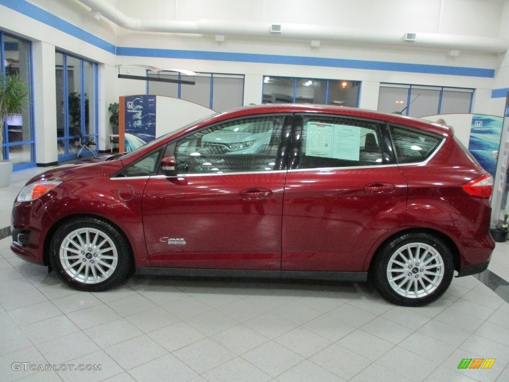 2013 C-Max Energi - Ruby Red / Medium Light Stone photo #11