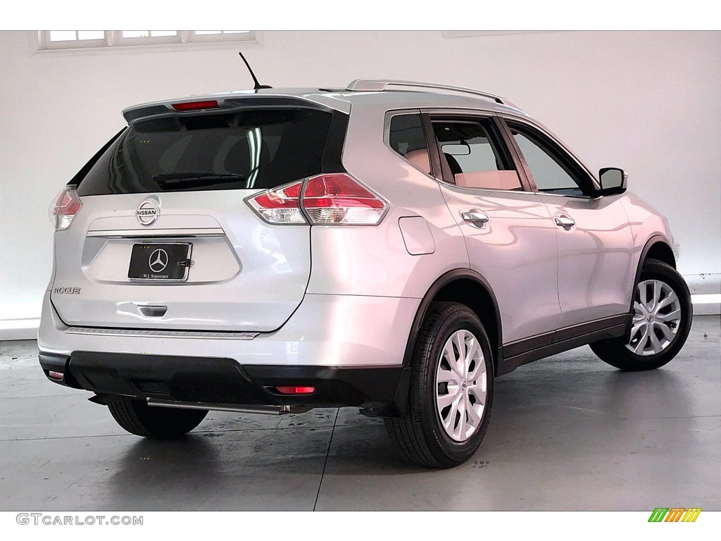 Brilliant Silver 2016 Nissan Rogue S Exterior Photo #140576411