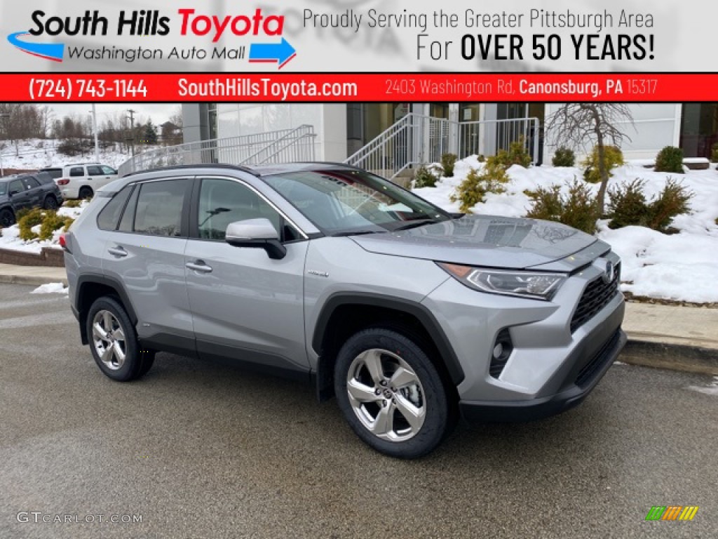 Silver Sky Metallic Toyota RAV4