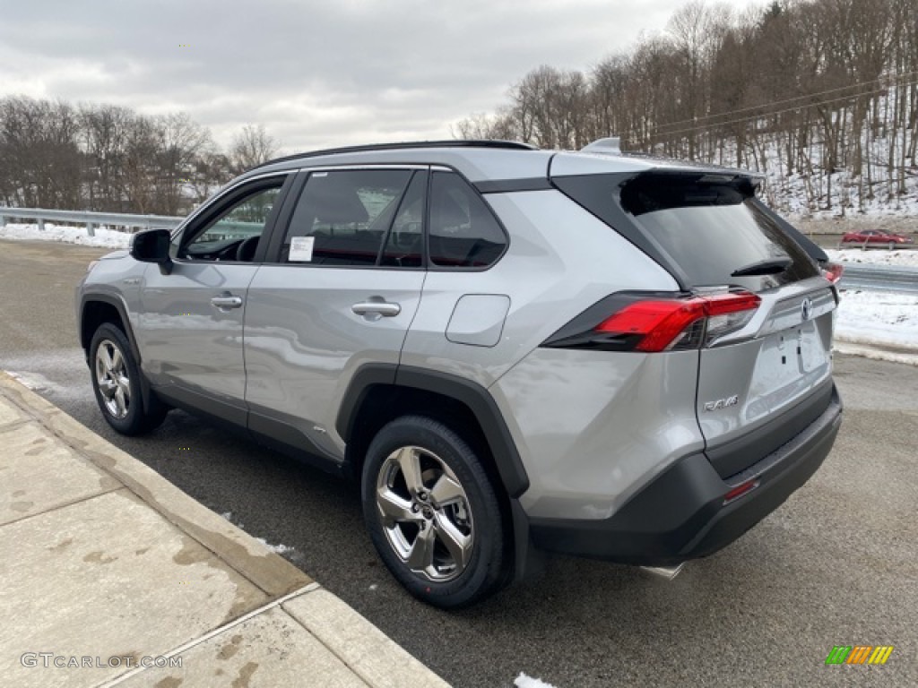 2021 RAV4 XLE AWD Hybrid - Silver Sky Metallic / Black photo #2