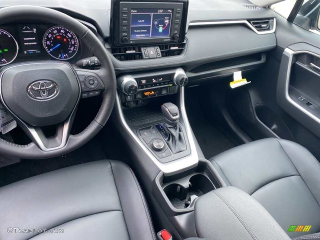2021 RAV4 XLE AWD Hybrid - Silver Sky Metallic / Black photo #3