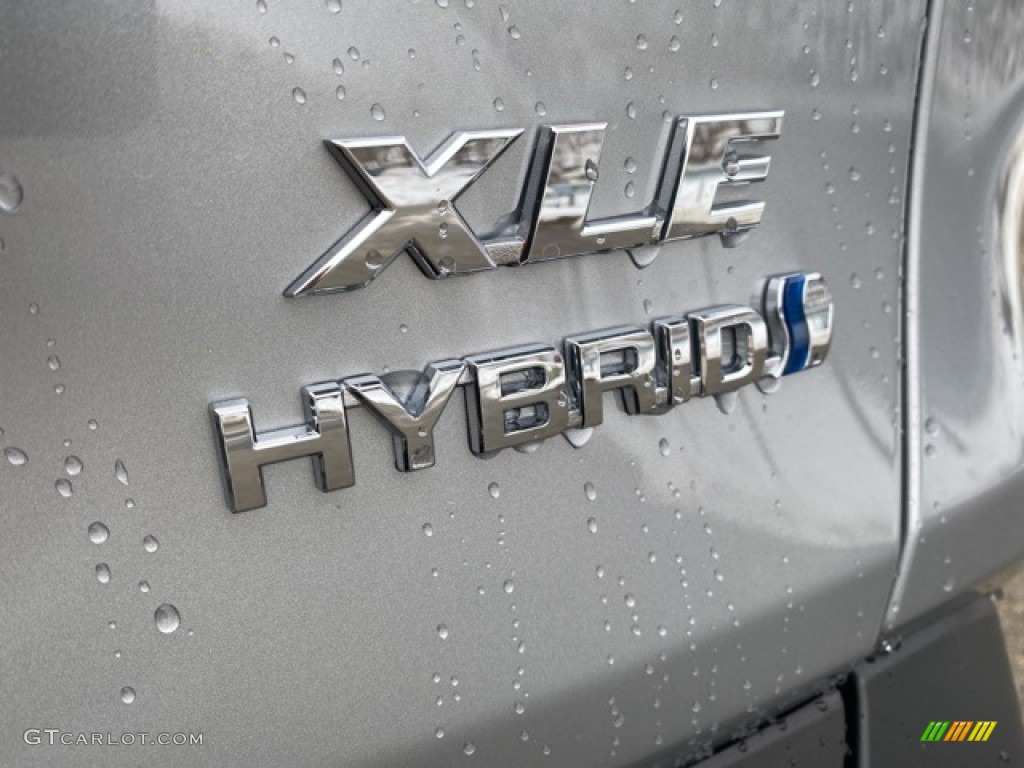 2021 RAV4 XLE AWD Hybrid - Silver Sky Metallic / Black photo #23