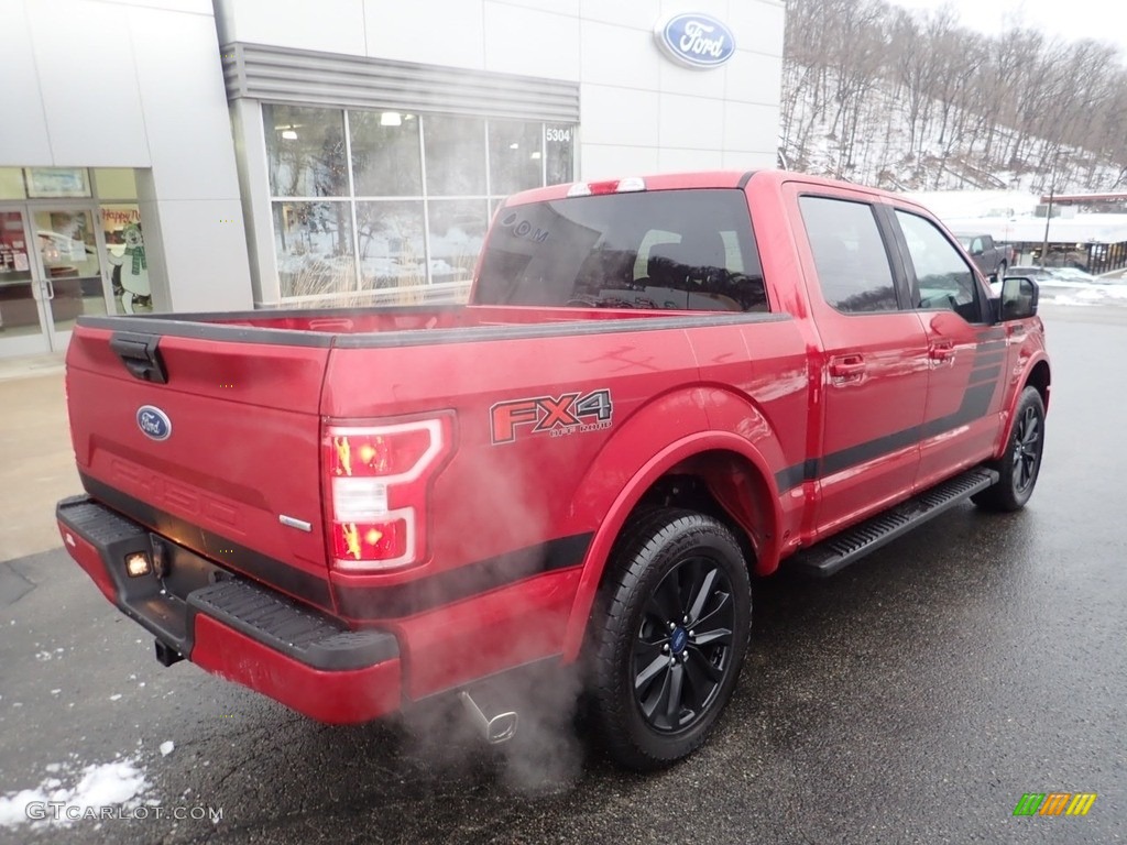 2020 F150 XLT SuperCrew 4x4 - Rapid Red / Sport Special Edition Black/Red photo #2