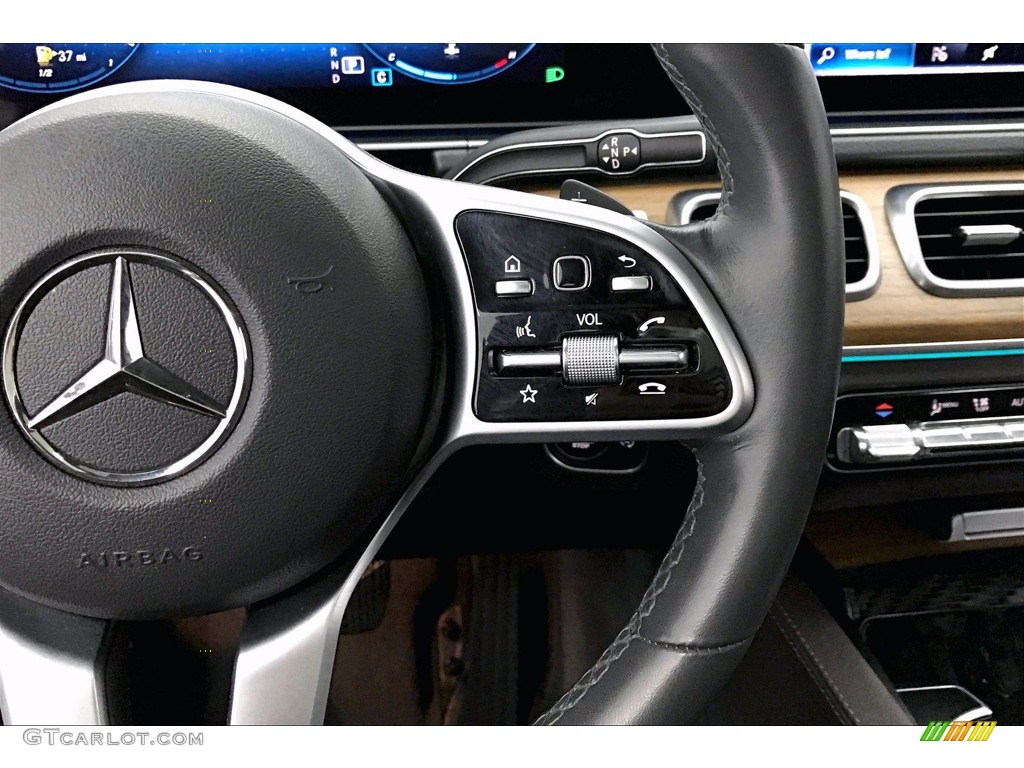 2020 Mercedes-Benz GLE 350 4Matic Black Steering Wheel Photo #140578308
