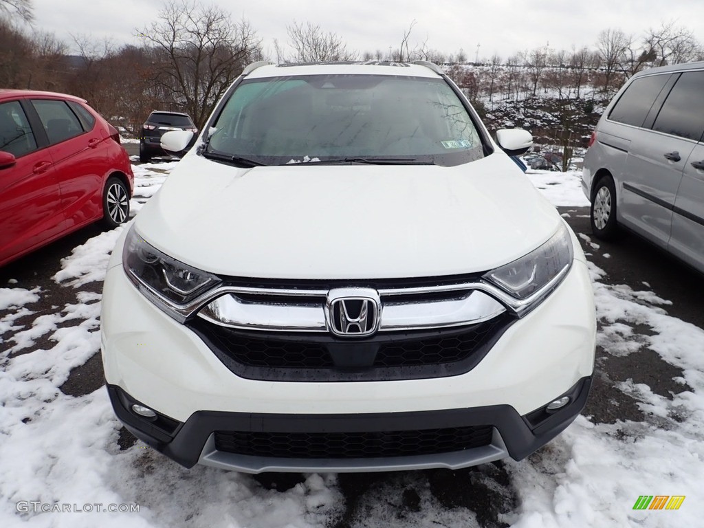 2018 CR-V EX-L AWD - White Diamond Pearl / Black photo #3