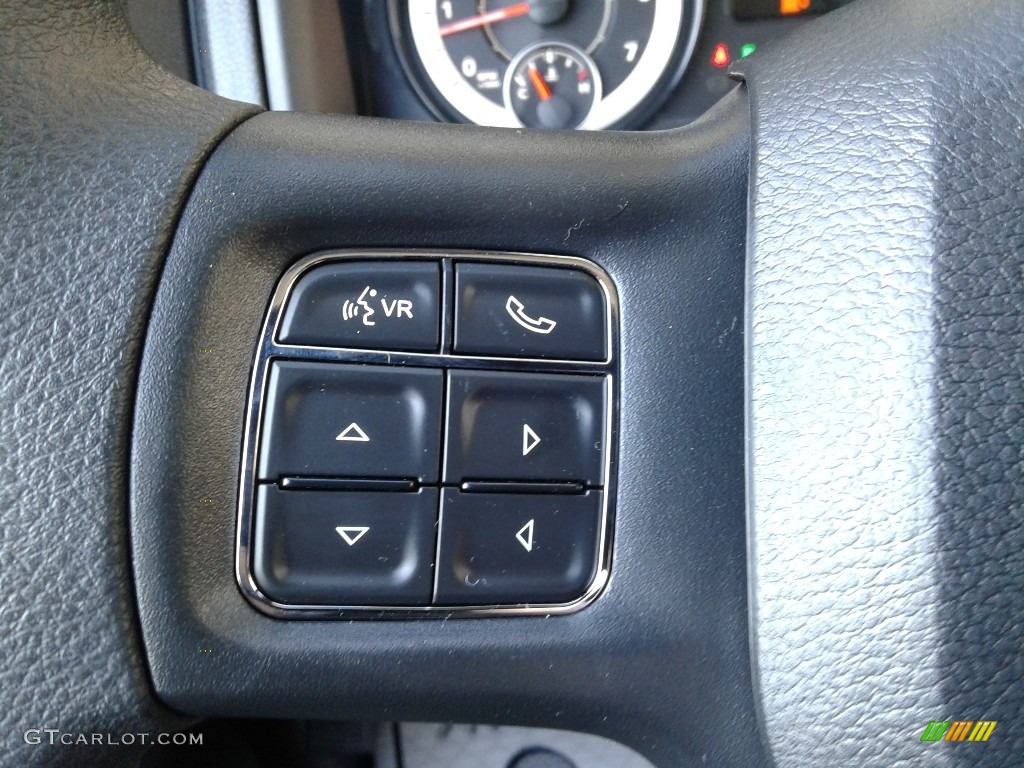 2021 Ram 1500 Classic Regular Cab Black Steering Wheel Photo #140579844