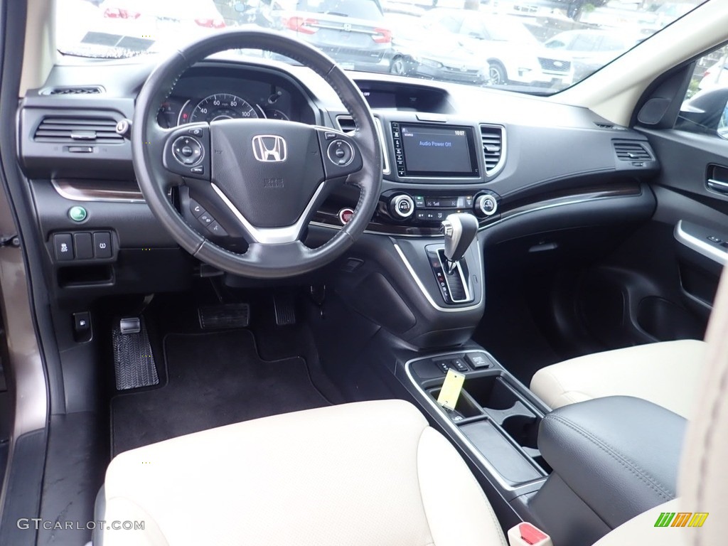 Beige Interior 2016 Honda CR-V EX-L AWD Photo #140579883