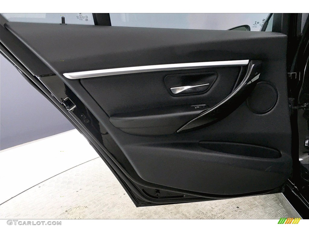 2018 3 Series 330i Sedan - Black Sapphire Metallic / Black photo #25