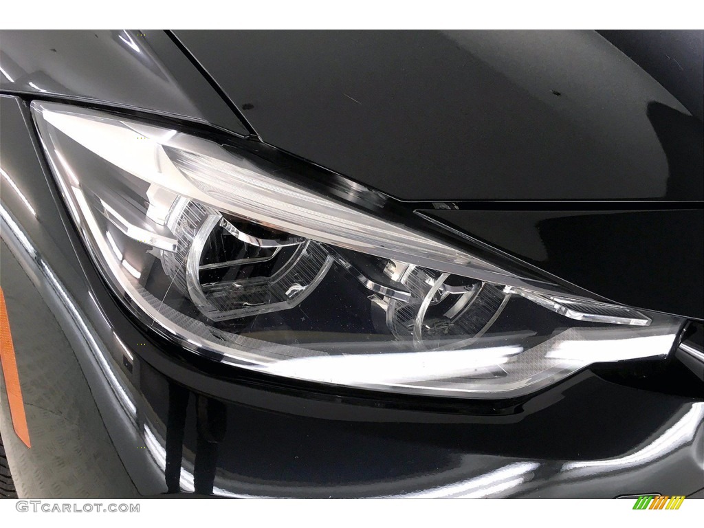 2018 3 Series 330i Sedan - Black Sapphire Metallic / Black photo #26