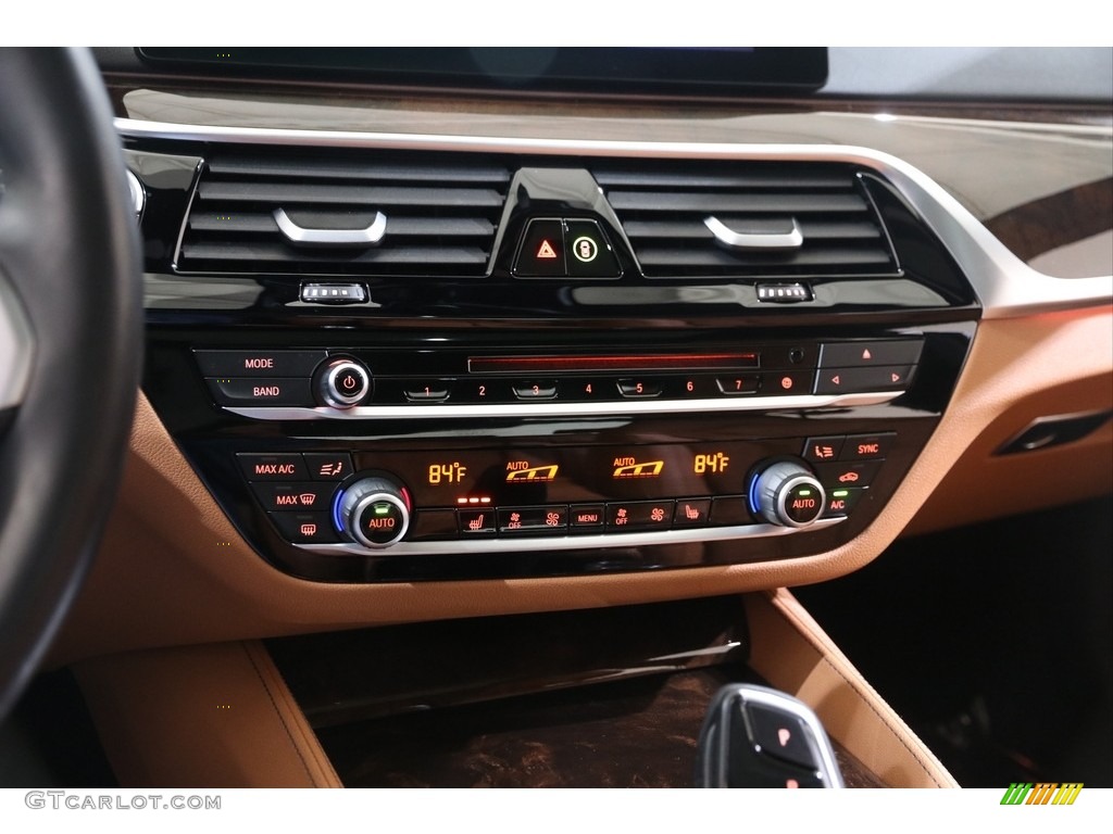 2018 5 Series 540i xDrive Sedan - Carbon Black Metallic / Cognac photo #15
