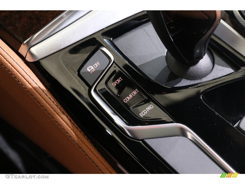 2018 5 Series 540i xDrive Sedan - Carbon Black Metallic / Cognac photo #18