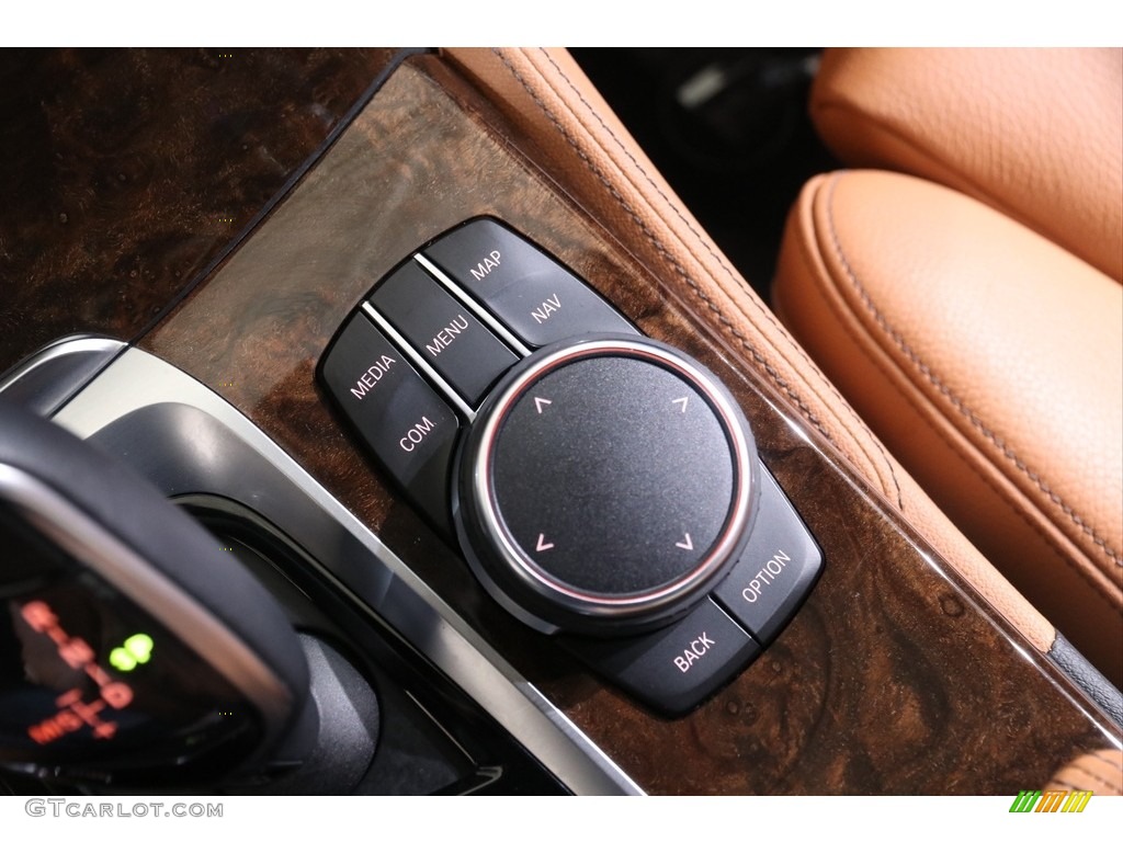 2018 5 Series 540i xDrive Sedan - Carbon Black Metallic / Cognac photo #19