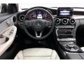 Crystal Grey/Black Dashboard Photo for 2018 Mercedes-Benz C #140580489