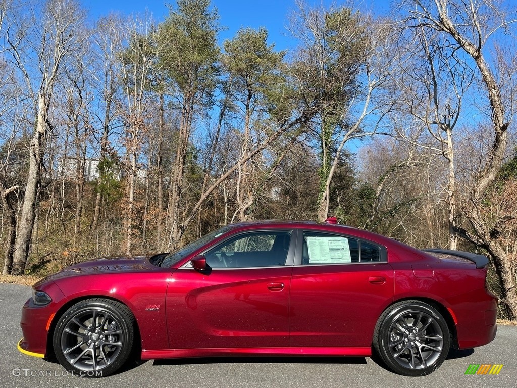 Octane Red Pearl 2021 Dodge Charger Scat Pack Exterior Photo #140580756