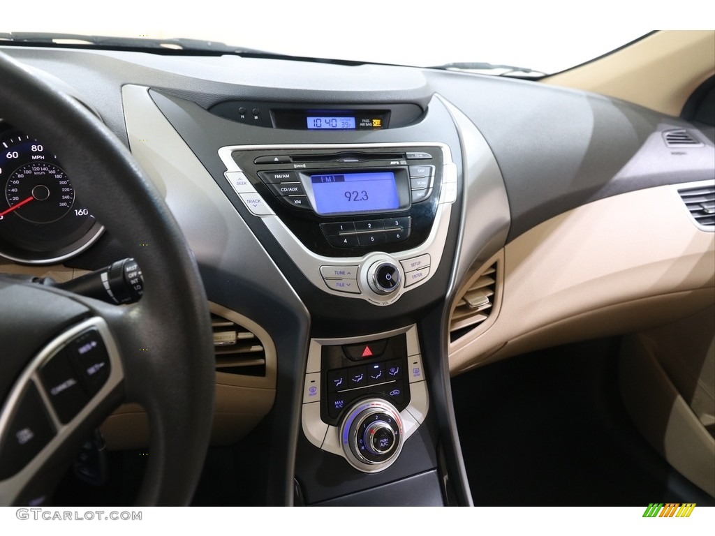 2011 Elantra GLS - Desert Bronze / Beige photo #9