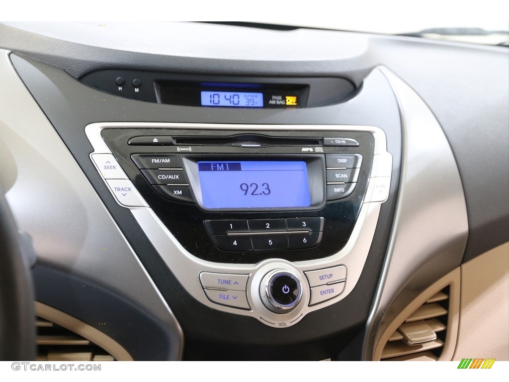 2011 Elantra GLS - Desert Bronze / Beige photo #10