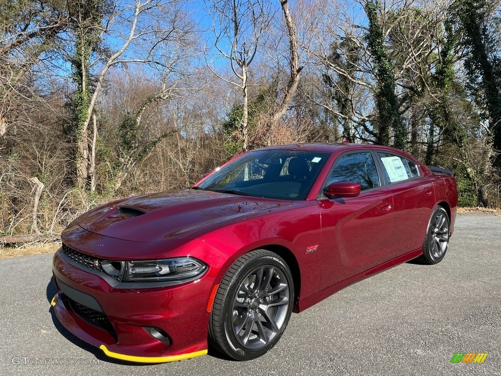 Octane Red Pearl 2021 Dodge Charger Scat Pack Exterior Photo #140580786