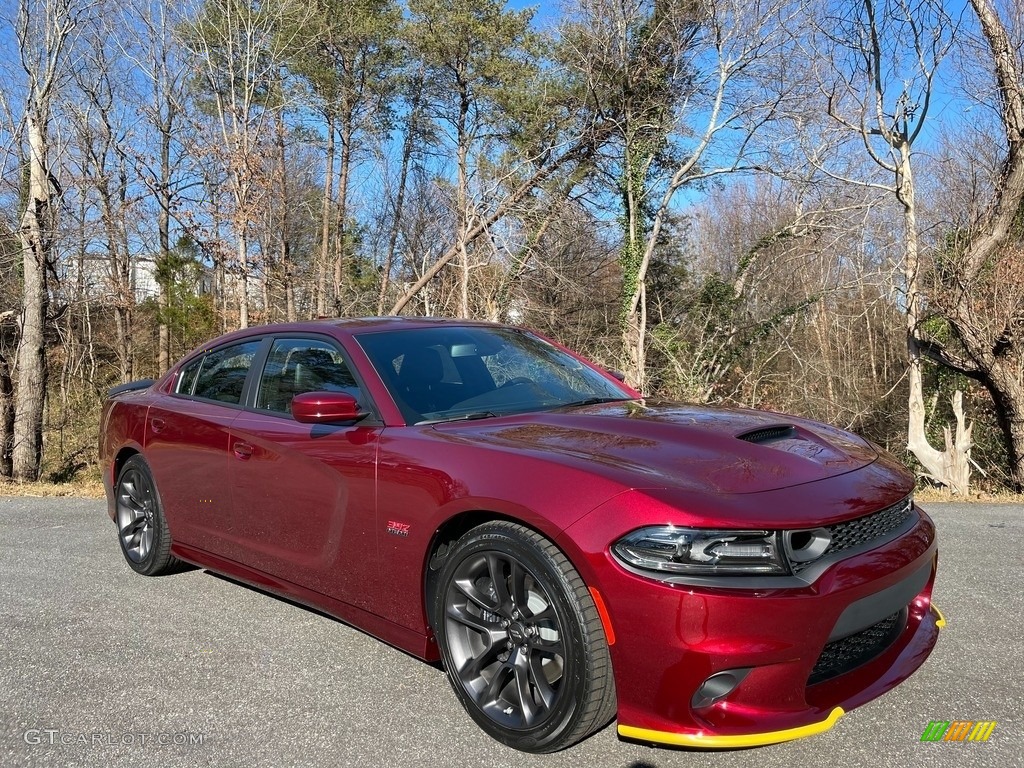 Octane Red Pearl 2021 Dodge Charger Scat Pack Exterior Photo #140580837