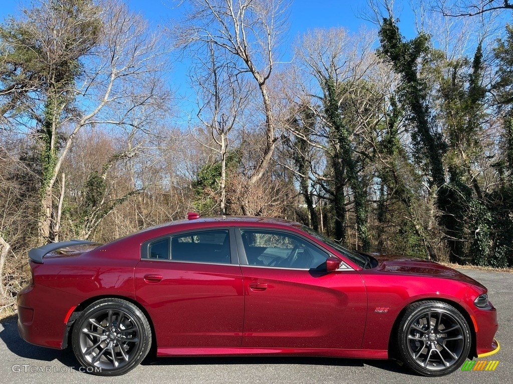 Octane Red Pearl 2021 Dodge Charger Scat Pack Exterior Photo #140580867