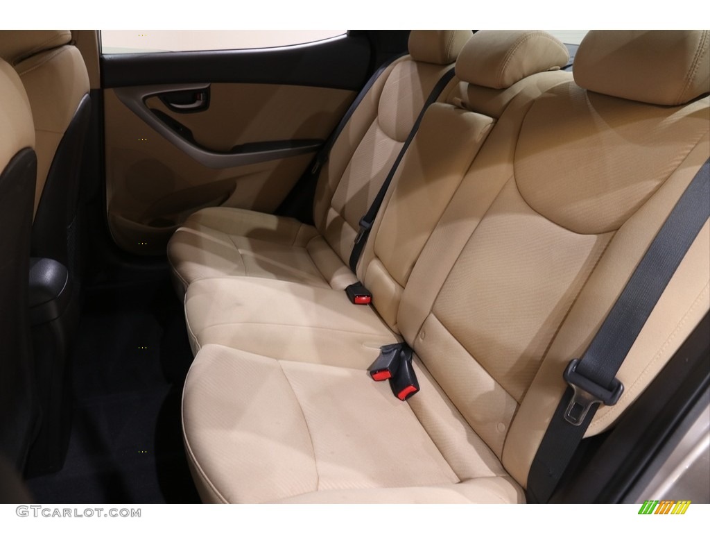 2011 Elantra GLS - Desert Bronze / Beige photo #15