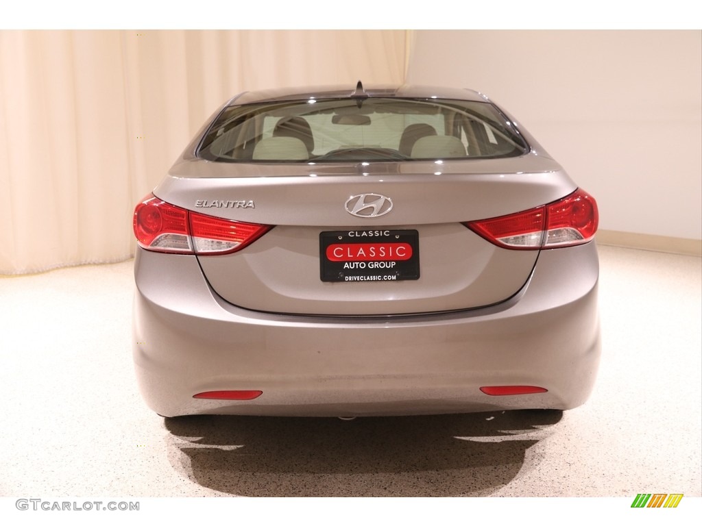 2011 Elantra GLS - Desert Bronze / Beige photo #16