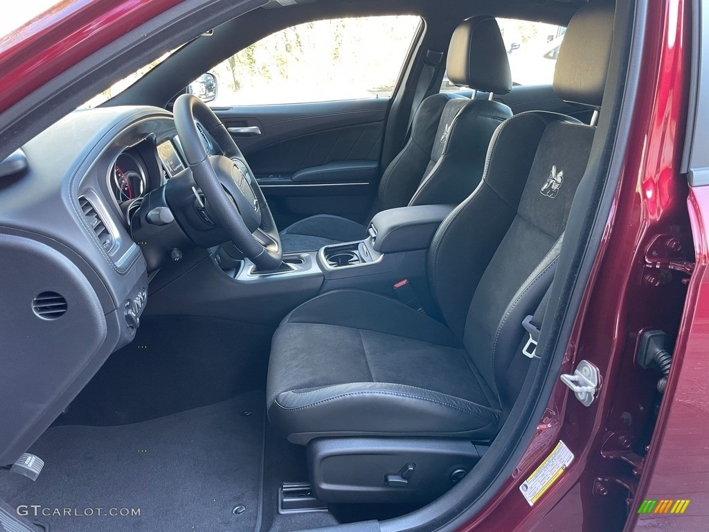 Black Interior 2021 Dodge Charger Scat Pack Photo #140581008