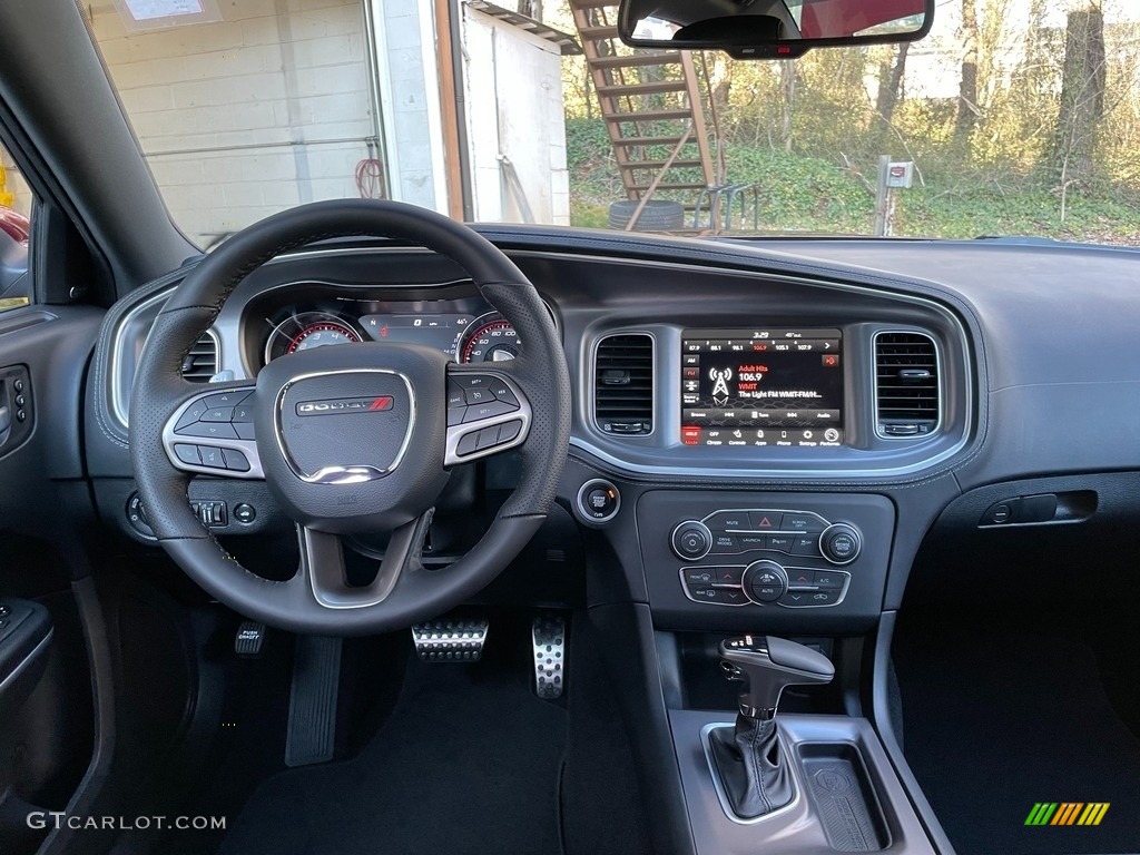 2021 Dodge Charger Scat Pack Black Dashboard Photo #140581206