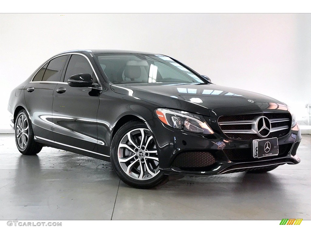 Black 2018 Mercedes-Benz C 300 Sedan Exterior Photo #140581290