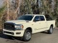 2020 Pearl White Ram 3500 Limited Crew Cab 4x4  photo #3