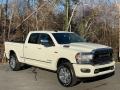 2020 Pearl White Ram 3500 Limited Crew Cab 4x4  photo #5