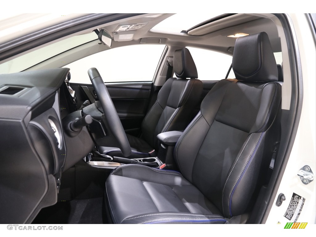 2018 Corolla XSE - Blizzard White Pearl / Black photo #5