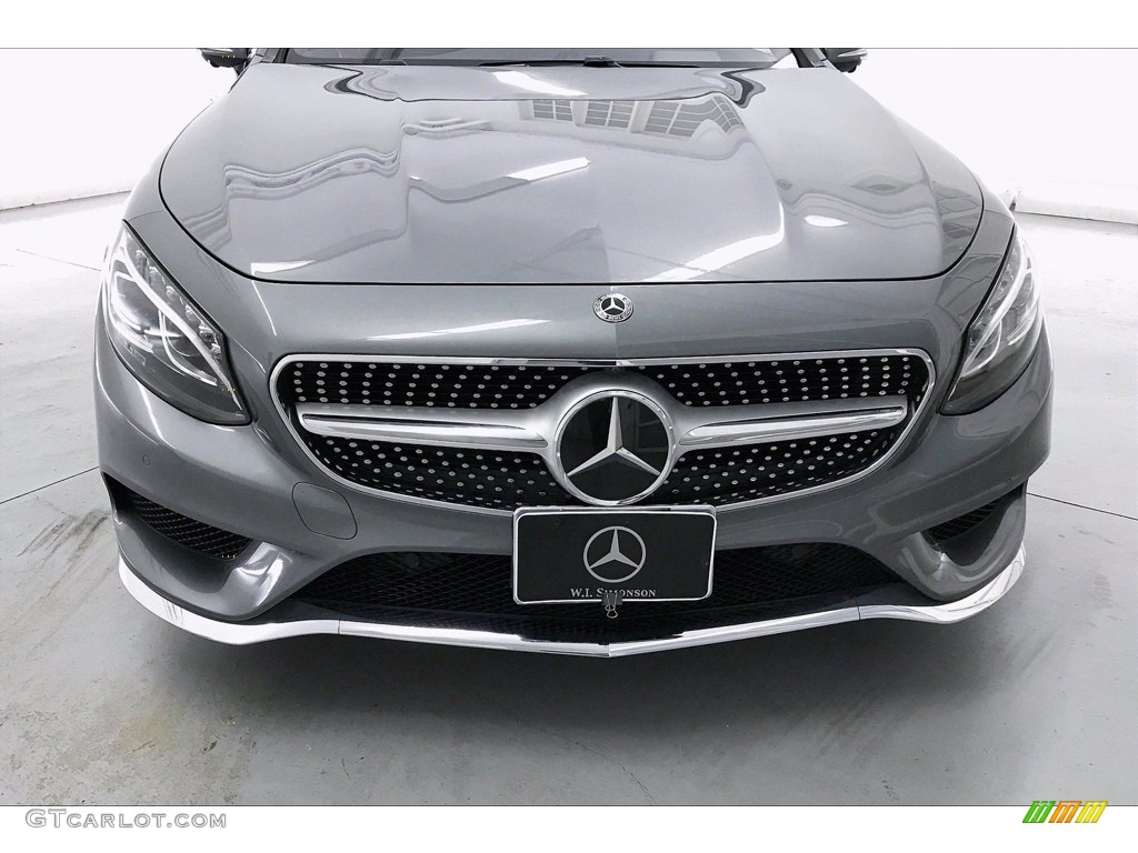 2017 S 550 Cabriolet - Selenite Grey Metallic / Black photo #30