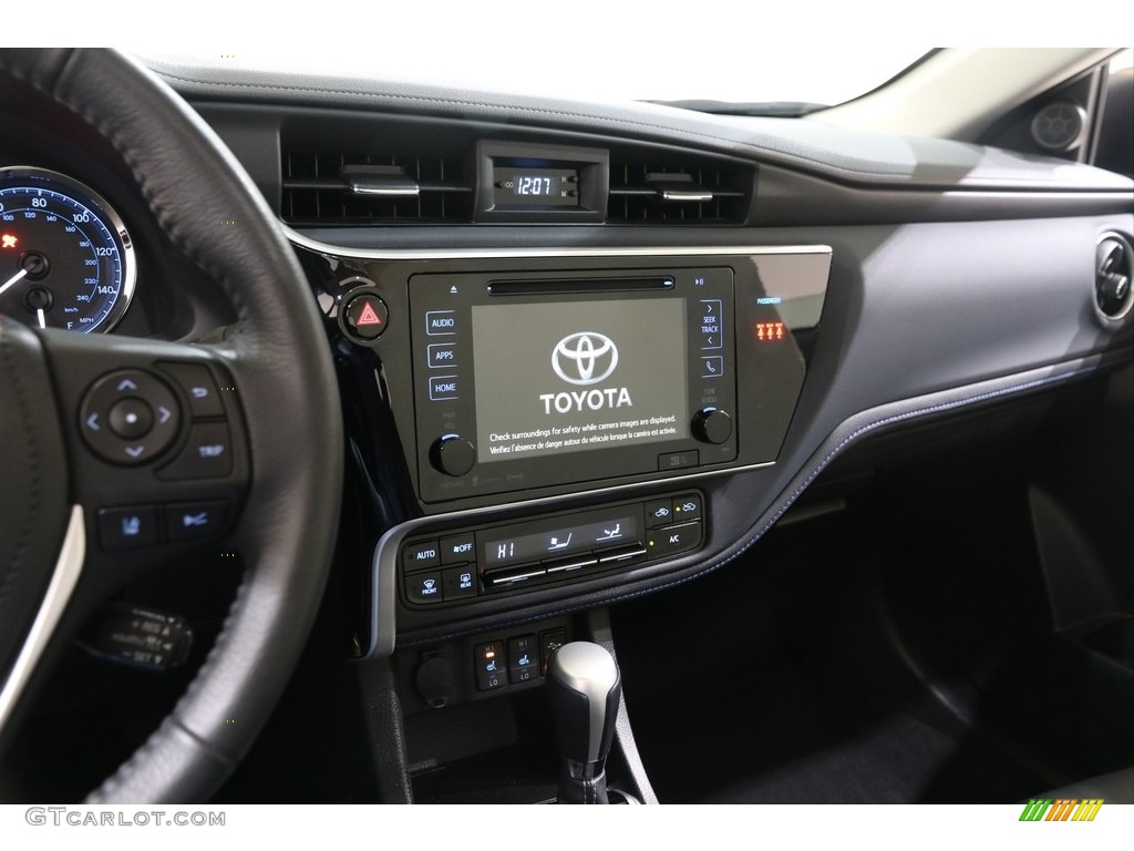 2018 Corolla XSE - Blizzard White Pearl / Black photo #9